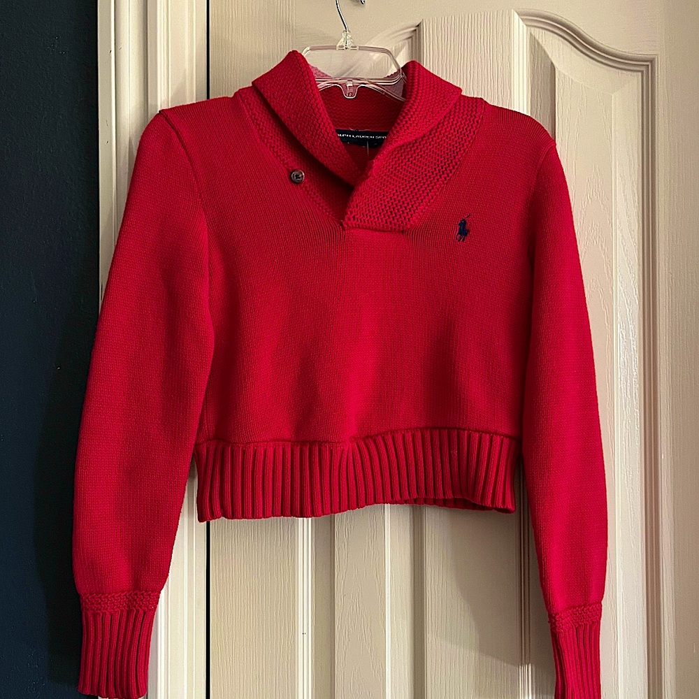 Red Polo Ralph Lauren Sweater